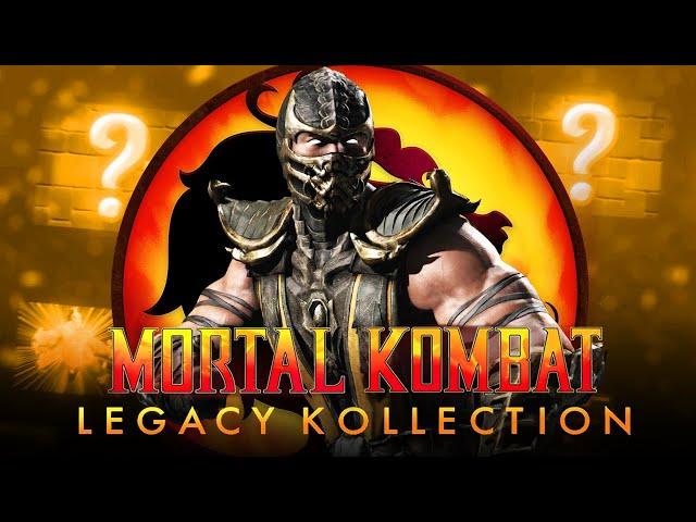 Mortal Kombat: Legacy Kollection - MK9 Won't Be Featured, but MK4 is 100% Arcade Accurate!