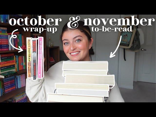 october wrap up & november tbr! 