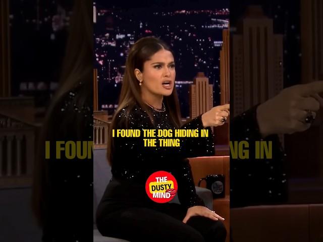 Salma Hayek Was Hiding Duck In Her Bathroom  #shorts