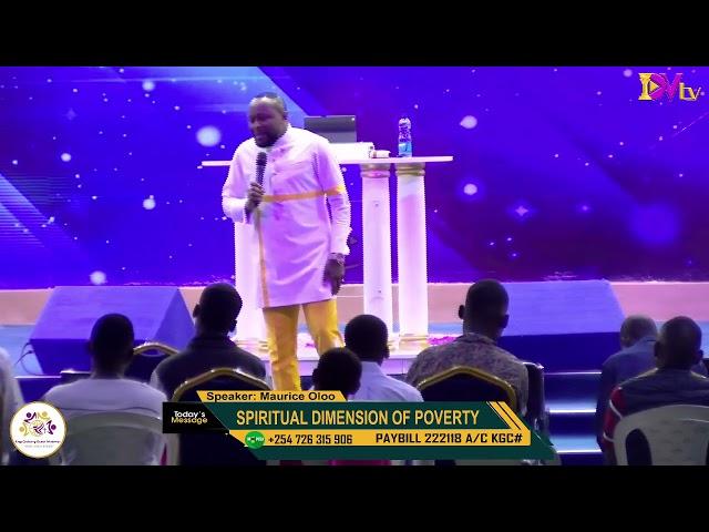 SPIRITUAL DIMENSION OF POVERTY