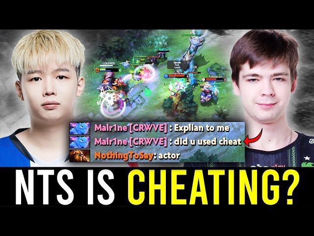 Why MALR1NE thinks NOTHINGTOSAY is actually CHEATING?