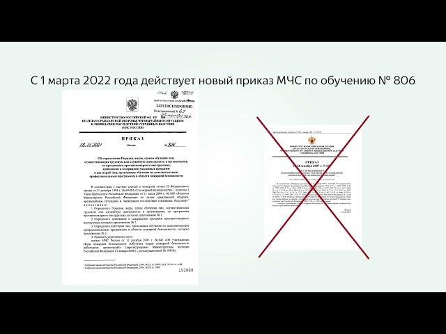 Изменения по ПБ 2022  УЦ Сириус