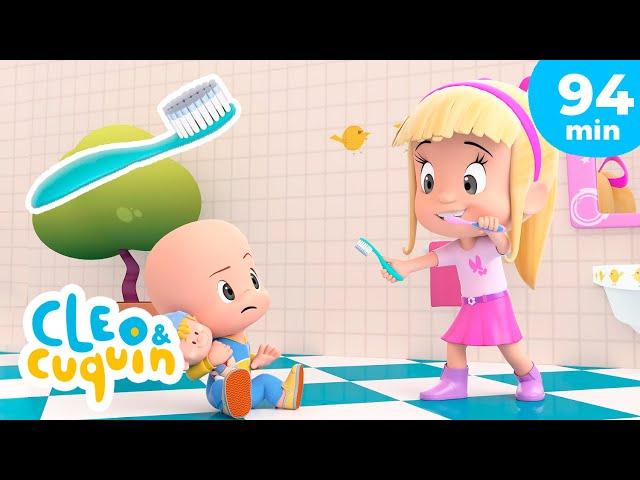 Bedtime Song ️ and more Nursery Rhymes by Cleo and Cuquin | Children Songs