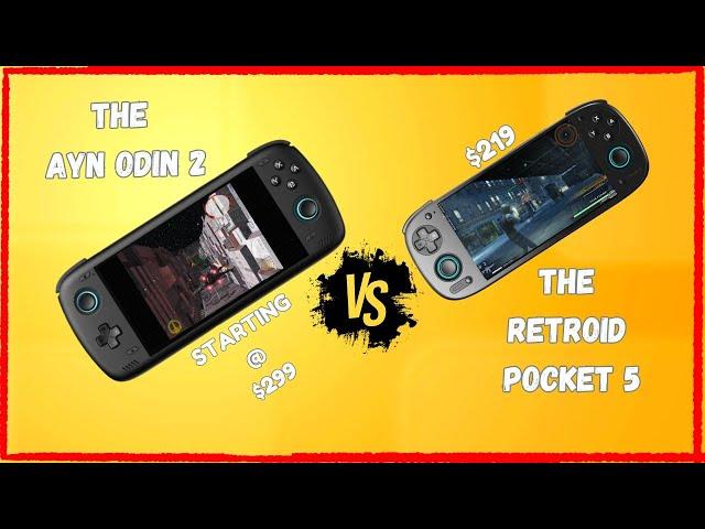 The Retroid Pocket 5 vs The Ayn Odin 2: How does the RP5 compare at $80 less?