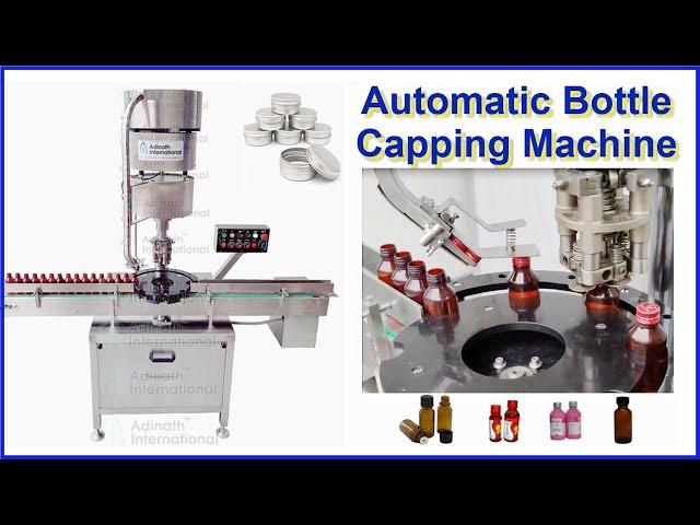 Bottle Capping Machine, Bottle Filling Capping and Labeling Machine