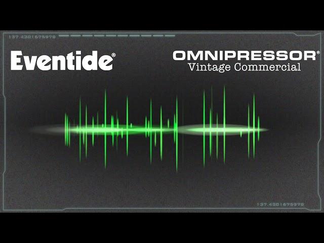 Vintage Eventide Omnipressor Commercial