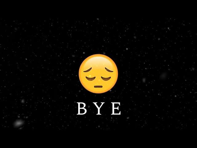 FREE Sad Type Beat - "Bye" | Emotional Rap Piano Instrumental 2022