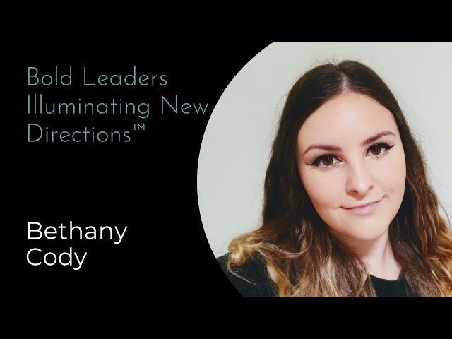 Bethany Cody | Bold Blind Beauty Ambassador Submission