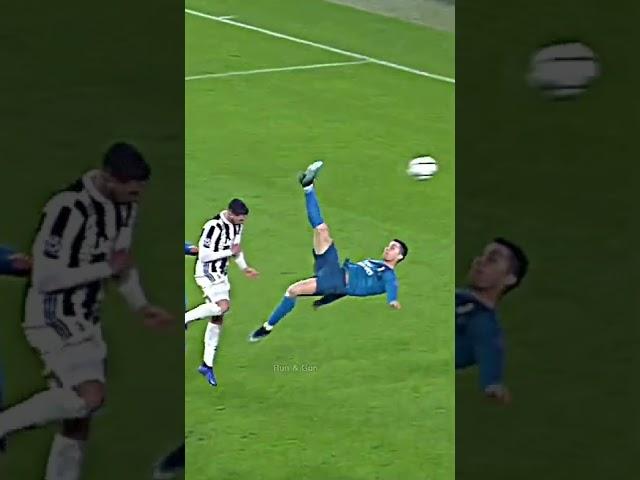 Cristiano Ronaldo's amazing bicycle kick vs Juventus | Instagram trending edits