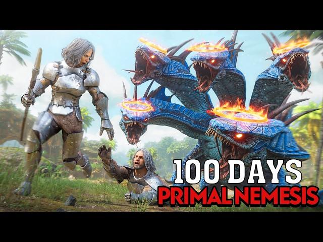 I Have 100 Days To Beat Ark Primal Nemesis