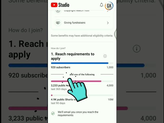 Youtube Channel Monetize Kaise Kare । YouTube Channel Monetization #short #youtubeshort