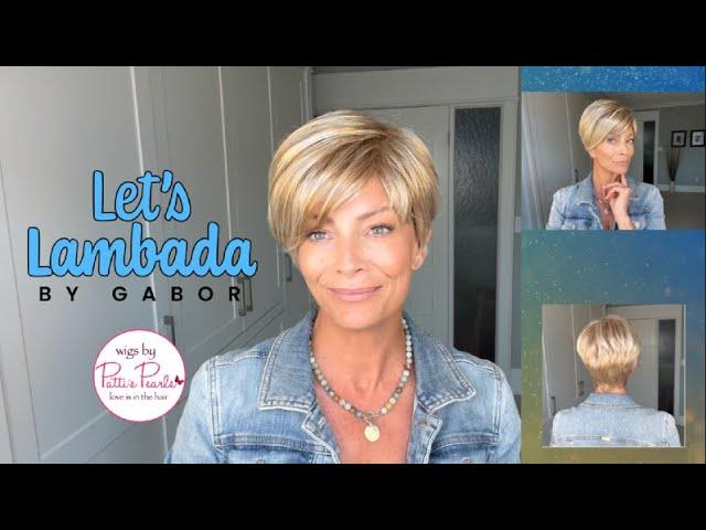 Let's Lambada by Gabor Wig Review in Shaded Sandy Blonde for WigsByPattisPearls.com