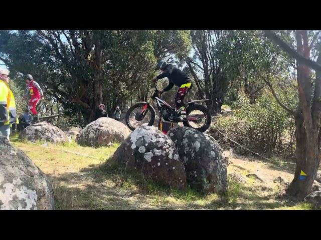 Kyle Middleton (Trial 1/Expert) Section 5 at 2024 "United Access" Victorian Trial Championships