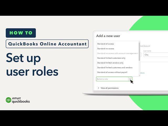 How to set up user roles in QuickBooks Online Accountant