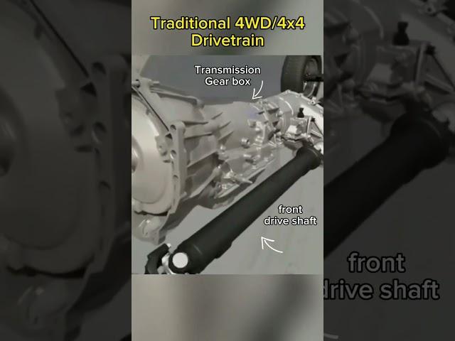 4 x 4 differential mechanism
