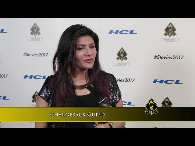 Chargeback Gurus Founder Srii Srinivasan's Speech at Stevie Awards