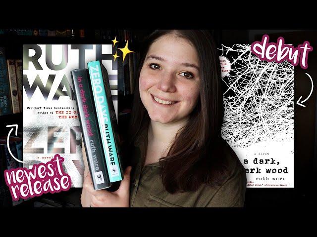 RUTH WARE READING VLOG  zero days vs in a dark dark wood [CC]