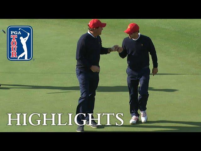 Mickelson, Kisner extended highlights | Day 3 | Presidents Cup