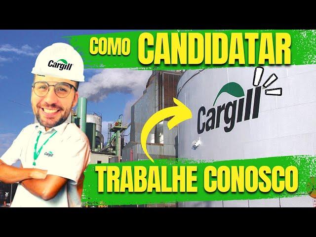 Como achar VAGAS de EMPREGO no TRABALHE CONOSCO CARGILL