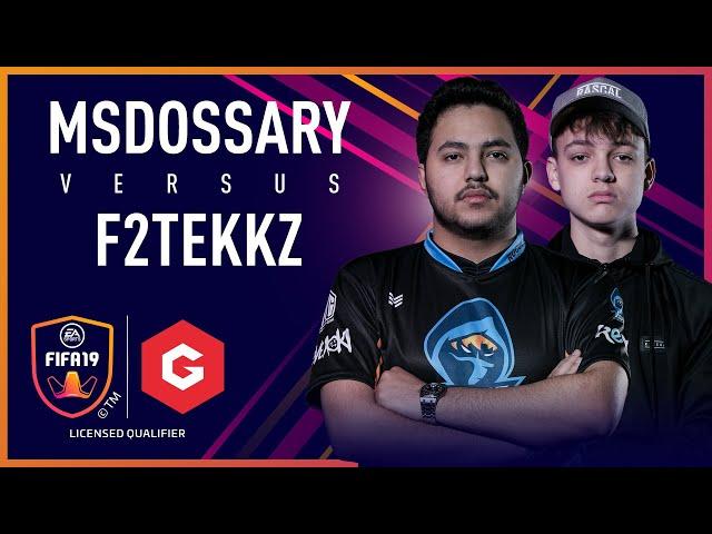 F2Tekkz vs Msdossary - Gfinity FUT Champions Cup Xbox Final