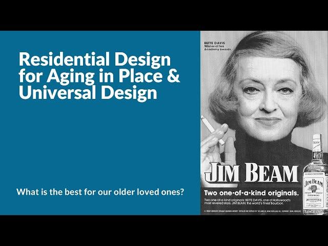 Interior Design One | Aging in Place and Universal Design