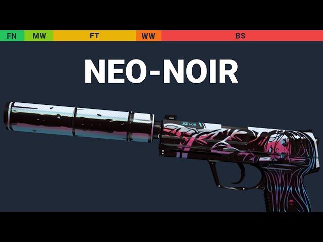 USP-S Neo-Noir - Skin Float And Wear Preview