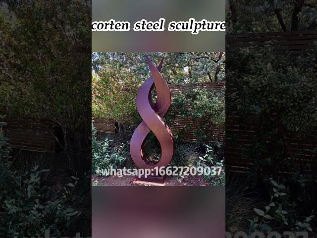 garden corten steel metal art wholesale #garden#gardendecor#sculpture#sculptureart