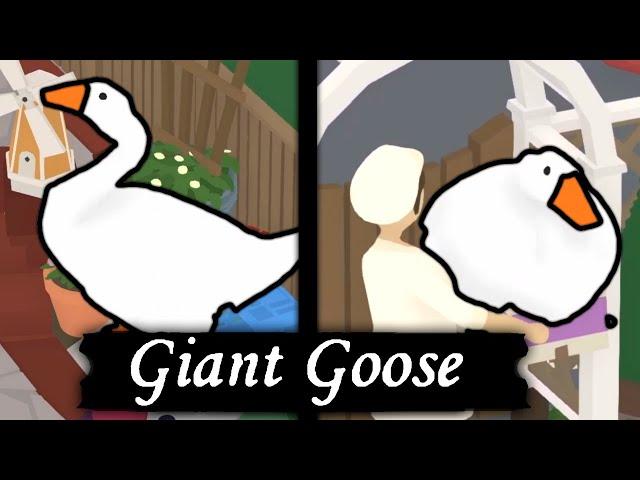 Beating Untitled Goose Game as a Giant Goose