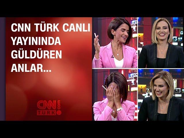 CNN TÜRK canlı yayınında güldüren anlar...