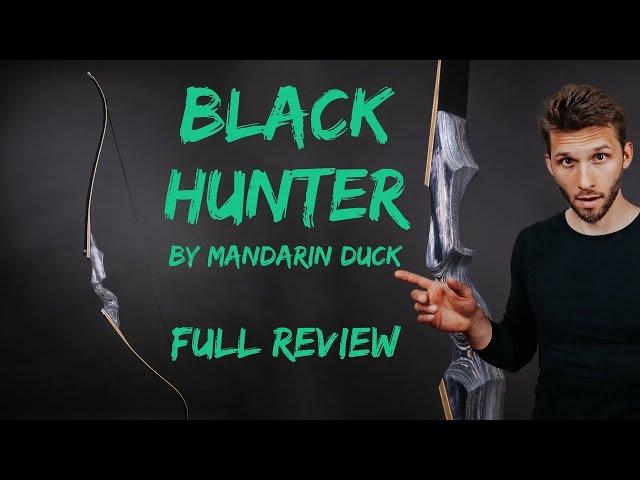 Why Did I Buy a RECURVE Bow? Black Hunter Bow by Mandarin Duck (archery review of a cheap bow)