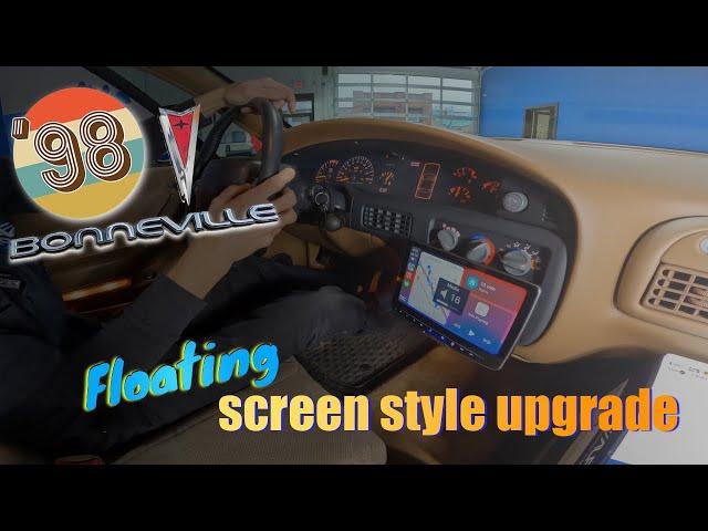 Floating screen style head unit upgrade for 1998 Pontiac Bonneville #pontiac   #caraudio