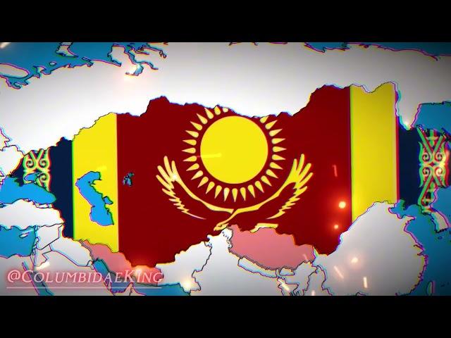 What if Kazakhstan Formed an EMPIRE today? #geography #empires #map #country #fireedits #fire #edit