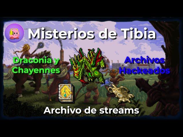  MISTERIOS de TIBIA: Draconia y los Archivos Hackeados  - Mirius Live