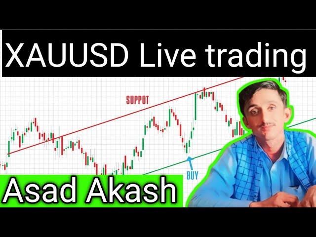 Forex live session 267| Xauusd live trading Starting Day Asad Akash| Forex trading live!!