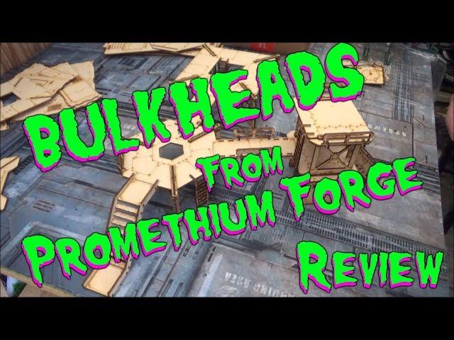 Bulkhead Terrain from Promethium Forge Review Part I - Unboxing and Assembly