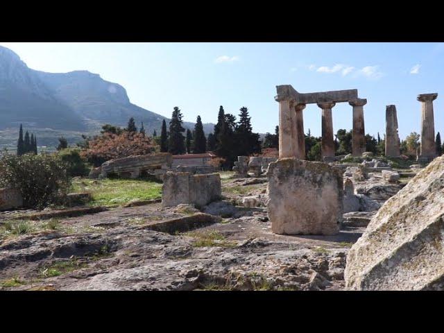 A Tour of Ancient Corinth highlighting Paul's letter to the Corinthians.