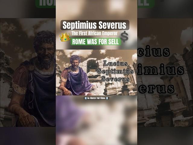 The #Rise of the #African #Emperor Lucius #SeptimiusSeverus