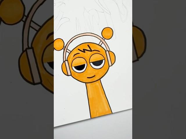 Drawing ‘Oren phase 1’ from Sprunki