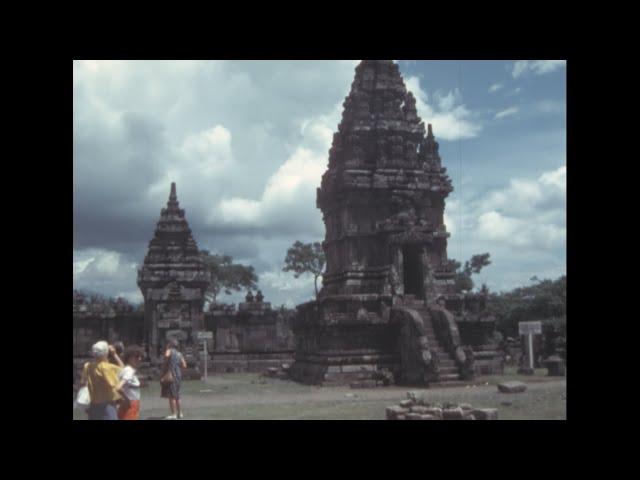 Prambanan Temple Compounds 1981 archive footage