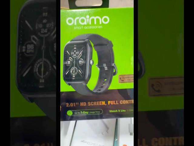 Oraimo watch 5 lite ⌚️ #watch #smartphone #oraimo #fyp #viralvideo #shorts #foryou #faiziitech