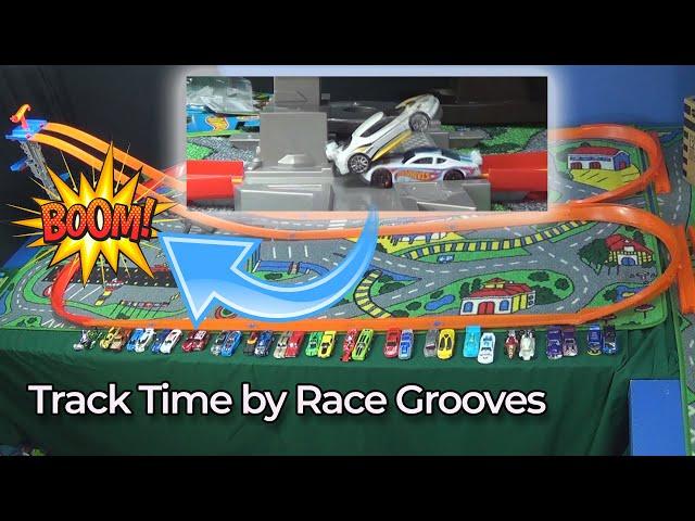 Track Time! Battle For The Middle!Hot Wheels Tournament 2014 H Track Time By Race Grooves