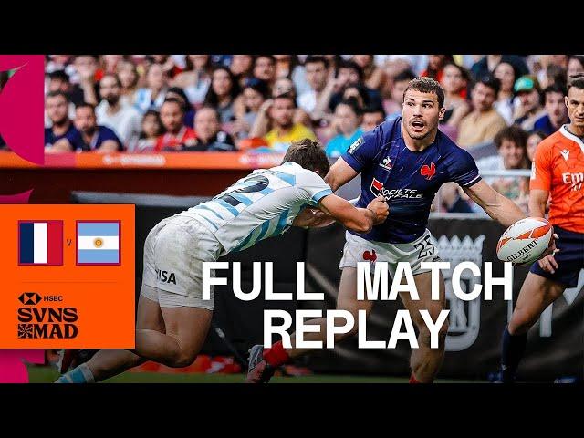 Ending the season in style! | France v Argentina | Men's FINAL | HSBC Madrid Sevens