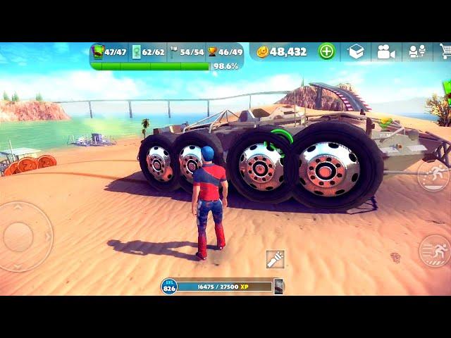 Giant Wheels Peacemaker Rammed All In Derby | Off The Road OTR - Offroad Car Driving Game Gameplay