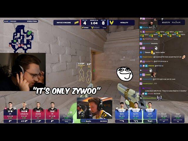 "It's only Zywoo what is he gonna do?" | ohnePixel