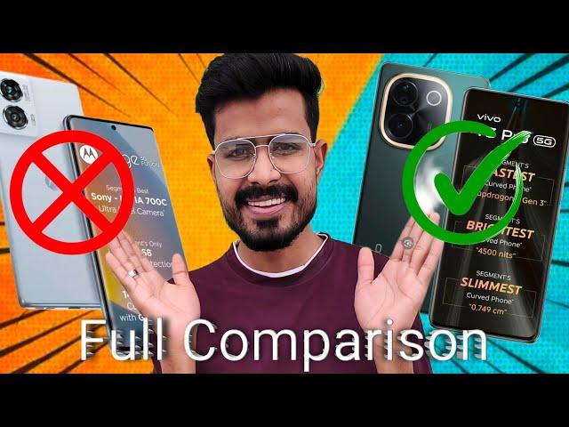 Motorola edge 50 fusion And Vivo T3 pro full Comparison  (Moto edge 50 fusion)(Vivo T3 pro)