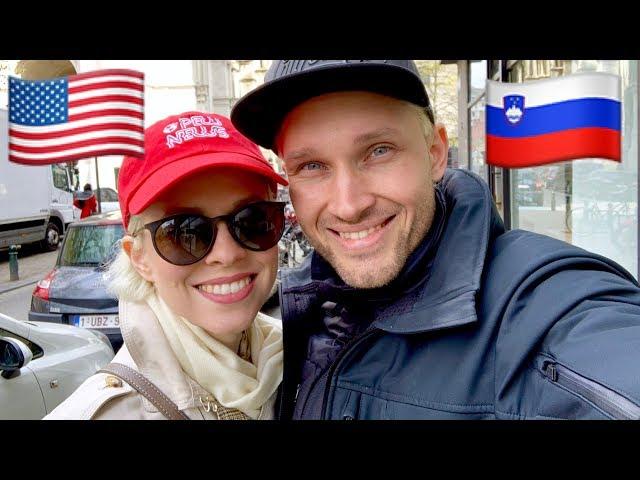 American + Slovene in Belgium