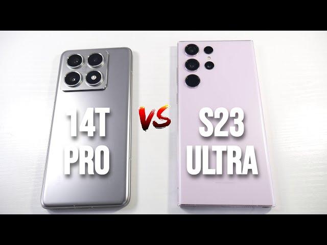 Xiaomi 14T Pro VS Samsung Galaxy S23 Ultra (Camera Test, PUBG & Display & Speed)