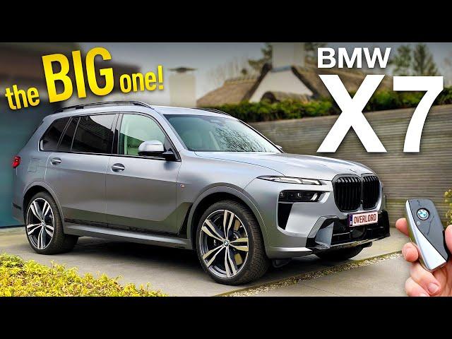 NEW BMW X7 (352 hp) - POV drive & walkaround