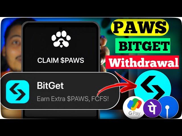 Paws Bitget Claim || Paws Bitget Withdrawal Process || Paws Bitget Adress  || Paws Bitget Transfer