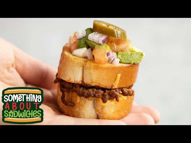 Mini Taco Grilled Cheese Sandwiches